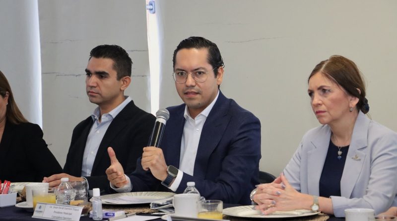 Dialogan COPARMEX Querétaro y Corregidora sobre desarrollo social y seguridad