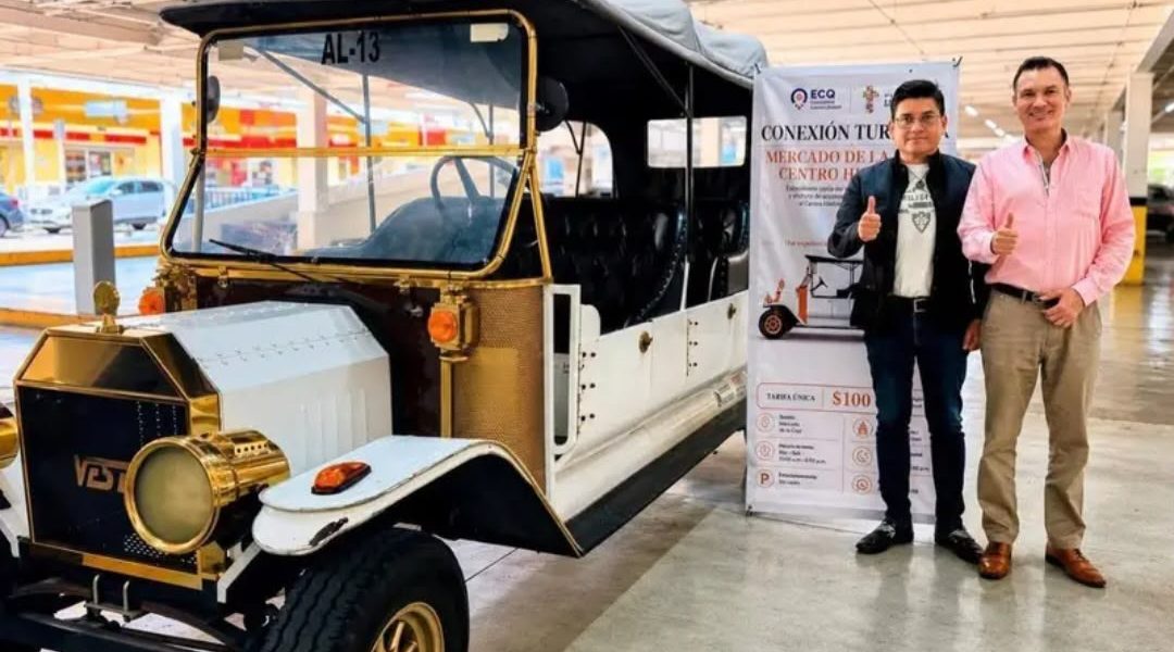 Juan Manuel Urquiza Trejo y conexión turística del Mercado de La Cruz en Querétaro