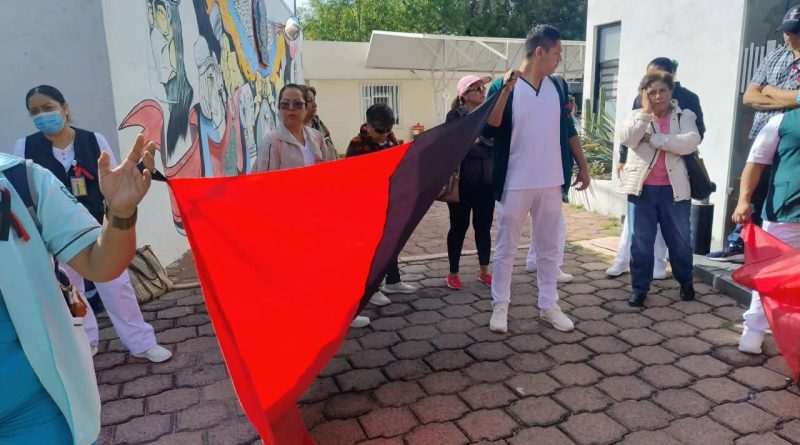 Se suman a manifestación nacional trabajadores del IMSS Querétaro; piden mejores condiciones laborales Se suman a manifestación nacional trabajadores del IMSS Querétaro; piden mejores condiciones laborales