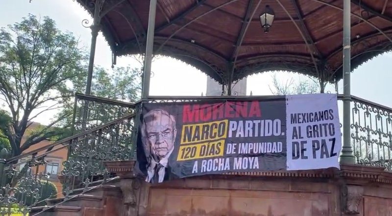 Pide Kuri esclarecer colocación de mantas contra Rocha Moya Pide Kuri esclarecer colocación de mantas contra Rocha Moya