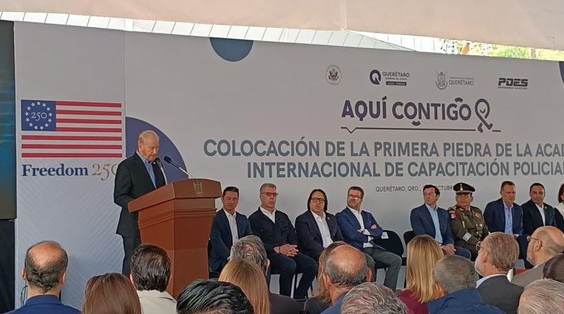 Combatir a los cárteles exige recursos y cooperación, afirma embajador de Estados Unidos