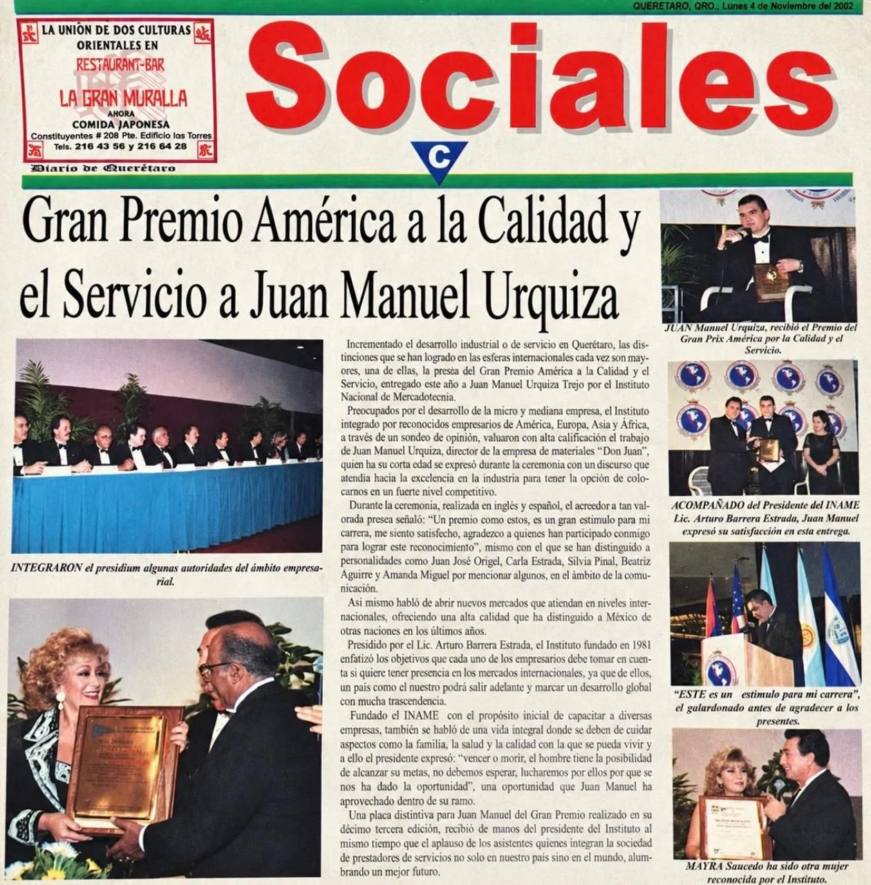 Juan Manuel Urquiza Trejo Querétaro